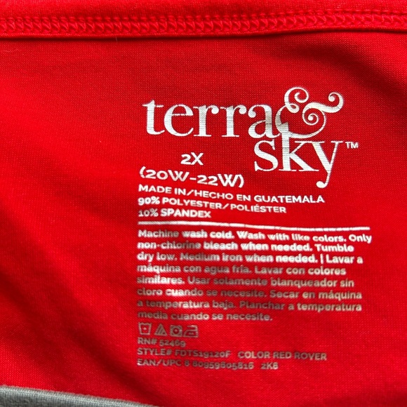 Terra & Sky 2X Vibrant Black Red, Classic Gray, and Burgundy Tank Tops - Picture 9 of 12